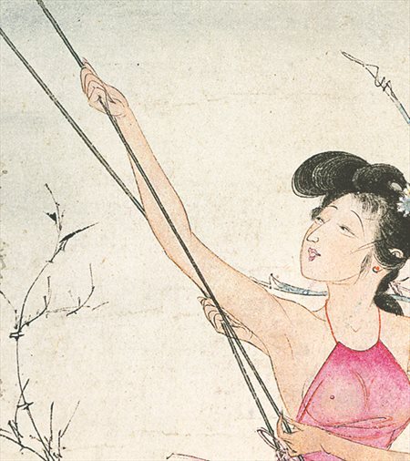 盈江县-胡也佛的仕女画和最知名的金瓶梅秘戏图